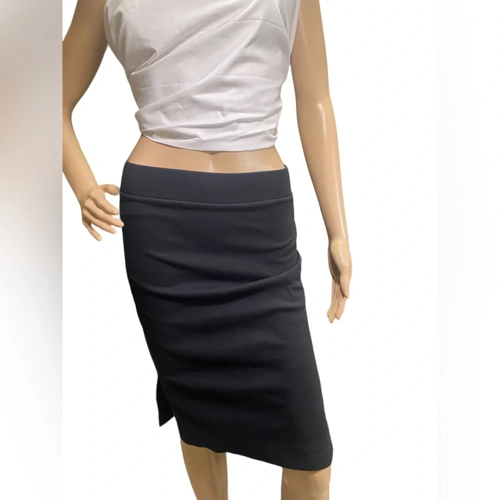 MADEWELL BLACK PENCIL SKIRT FOR WOMEN STRETCHY SIZE XSMALL - Picture 1 of 9